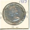 Image 2 : 1953 Canadian Silver Dollar.