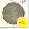 Image 1 : 1958 Canadian Silver Dollar.
