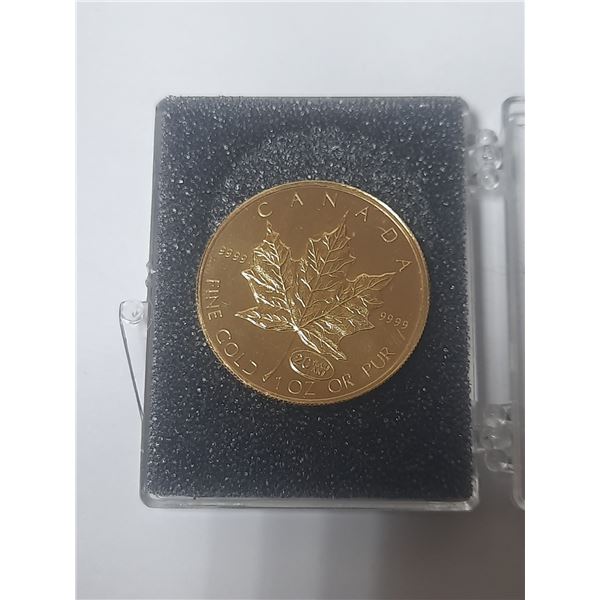 102.   1999 $50, 1 OZ OR PUR Fine Gold Coin 9999.
