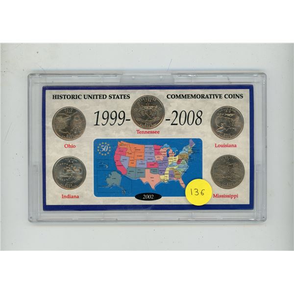 1999-2008 Historic United States Commemorative Coins. (2002)