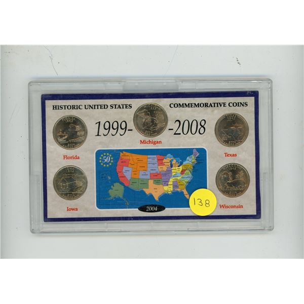 1999-2008 Historic United States Commemorative Coins. (2004)