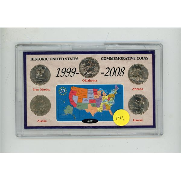 1999-2008 Historic United States Commemorative Coins. (2008)