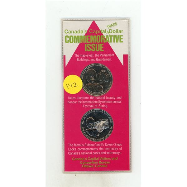 Canada's Capital Trade Dollar Commemorative Issue.