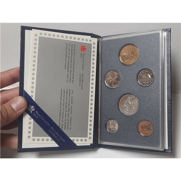 1989 Canadian Uncirculated Proof Coin Set