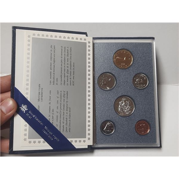 1990 Canadian Uncirculated Proof Coin Set