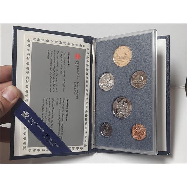 1991 Canadian Uncirculated Proof Coin Set
