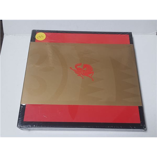 2002 Canadian Year Of The Horse Stamp And Coin Set - Sterling Silver Coin With Gold Plated Cameo