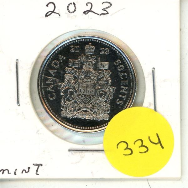 2023 Canada 50 Cents.