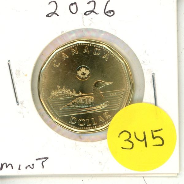 2026 Canada One Dollar - Mint