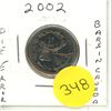 Image 1 : 2002 Canada 25 Cents.
