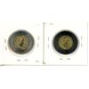 Image 2 : 2023 Riopelle Birds - Mint & 2022 Black Rim Canadian Two Dollar Coins.