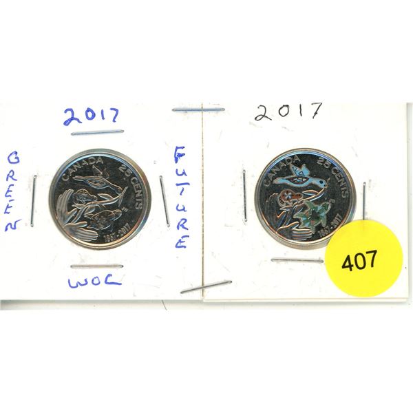 2017 Canadian Quarters, Green Future WC & WOC