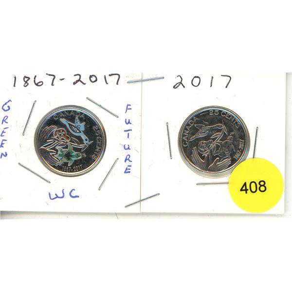 2017 Canadian Quarters, Green Future WC & WOC