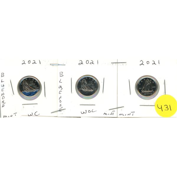 2021 Canadian Blue Nose (1) WC and (2) WOC