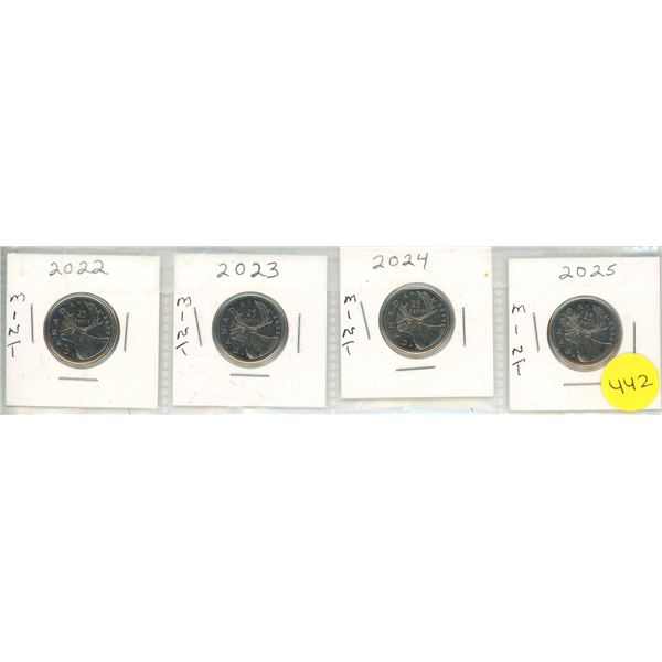 2022-2025 Canadian Quarters, MINT
