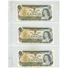 Image 1 : (5) 1973 Canada One Dollar. (Uncirculated In Sequence)