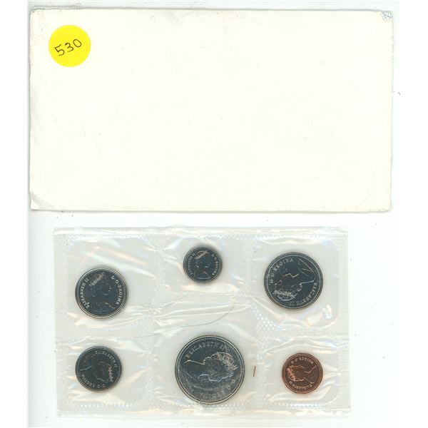 1986 Canada Proof Like Uncirculated Coin Set.