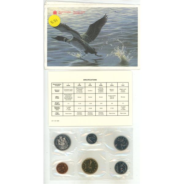 1992 Canada Proof Like Uncirculated Coin Set.