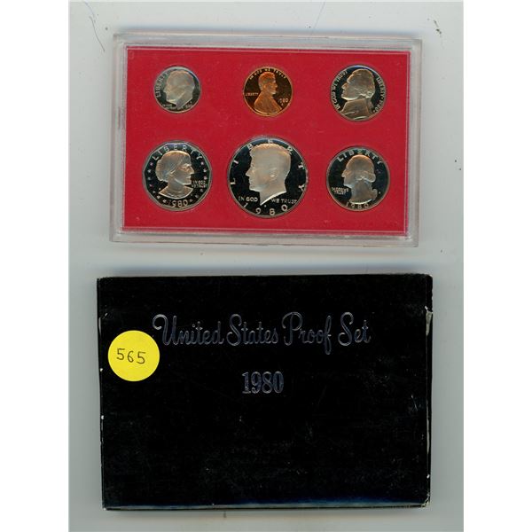 1980 U.S.A Proof Set.
