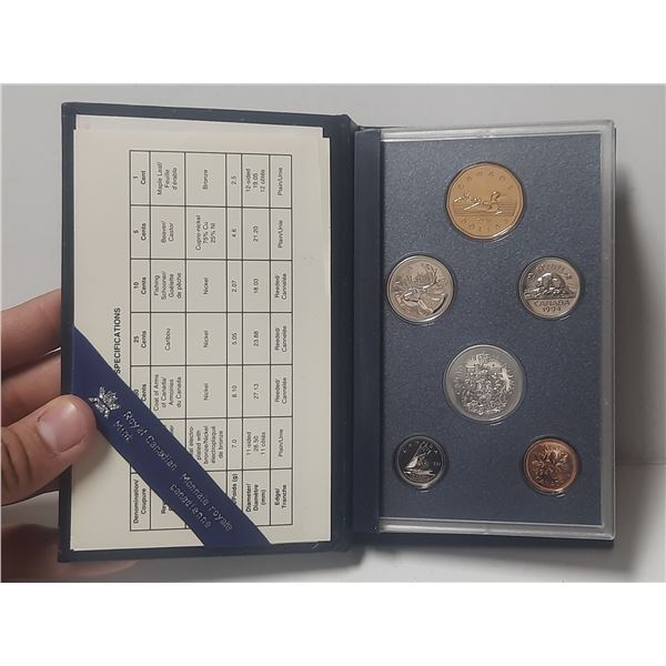 1994 Canada Proof Like Dollars Set.
