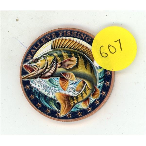One A.V.D.P. Ounce .999 Fine Copper.