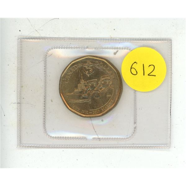 2010 Canadian One Dollar - Navy 100 Year Anv. Mint Sealed