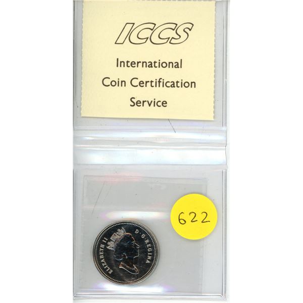 2000 Canadian Fifty Cents - ICCS SP-67