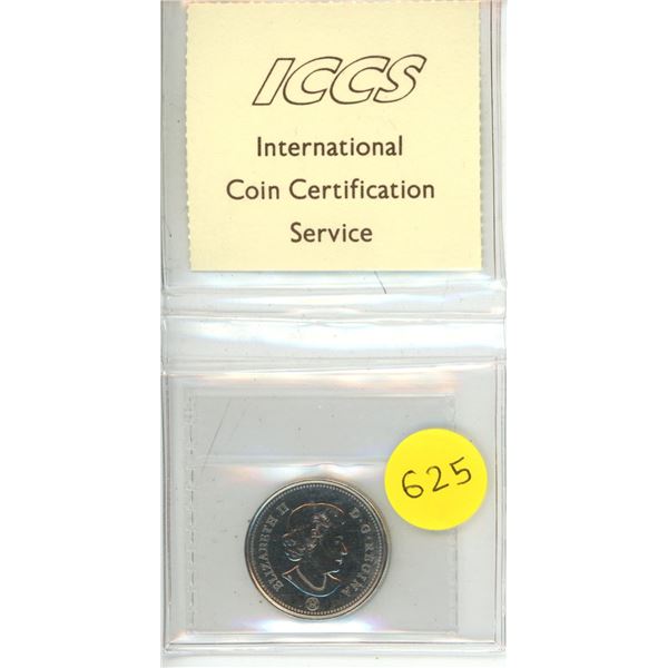 2017 Canadian Fifty Cents - ICCS MS-65 Canada 150 Year Anv.