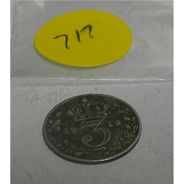 1 1913 dime Georgievs VD.C Britt