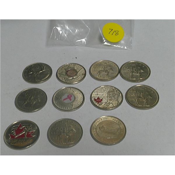 11 quarters years range from 1867-2012