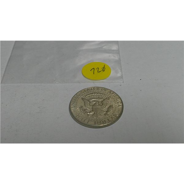 1 coin 1964 half dollar (in God we trust)