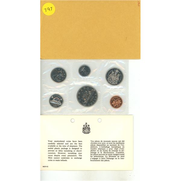 1969 Canadian PL Set