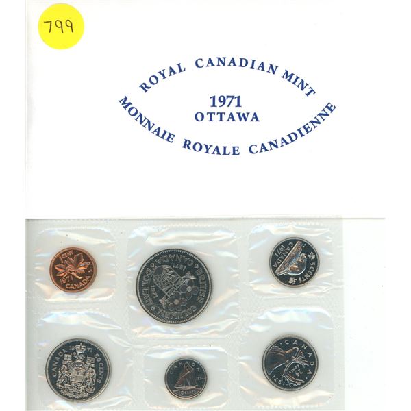 1971 Canadian PL Set