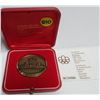 Image 1 : 1976 Olympic Games Bronze Medal with Certificate
