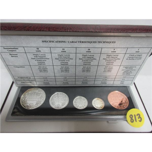 1998 Canadian Sterling Silver Proof Coin Set