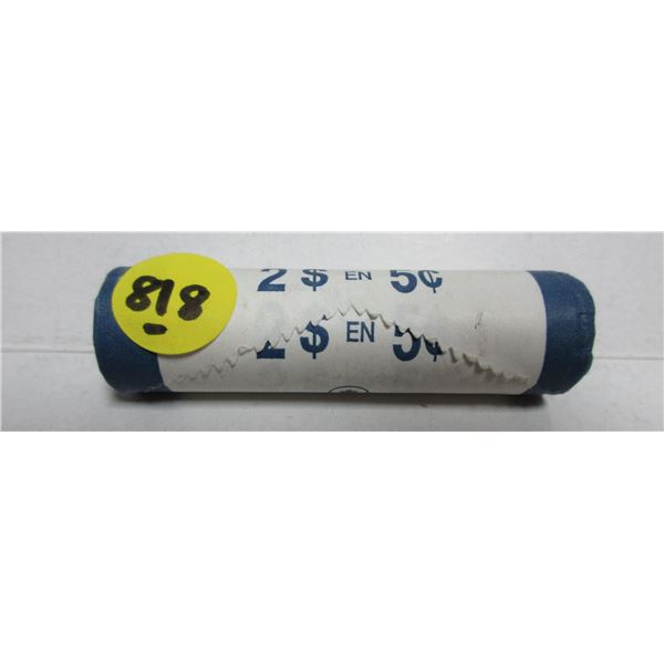2005 Roll Of 2005 Canadian Five Cents