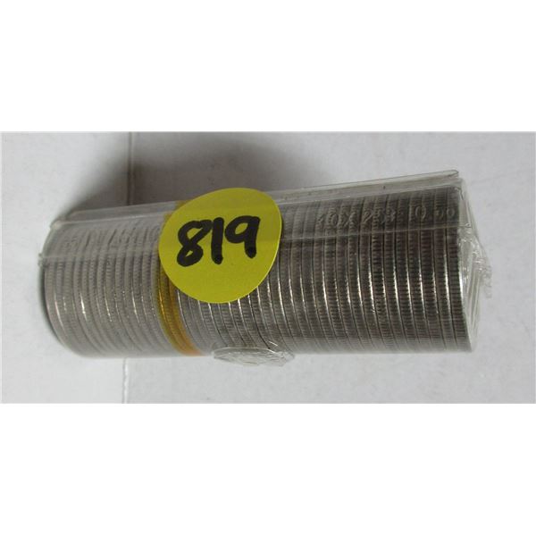 1973 Roll Of 1973 Canadian Twenty-Five Cents