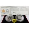 Image 4 : 2018 Canadian Five Dollar Fines Silver 2 Coin Set