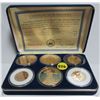 Image 1 : American Rare Gold Coin Proof Tribute Collection Gold Clad