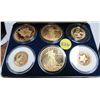 Image 2 : American Rare Gold Coin Proof Tribute Collection Gold Clad