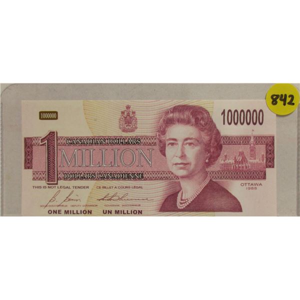 One Million Dollar Canadian Note