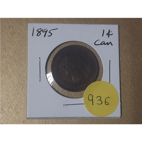 1895 Canadian Large Cents