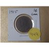 Image 1 : 1915 Canadian Large Cents