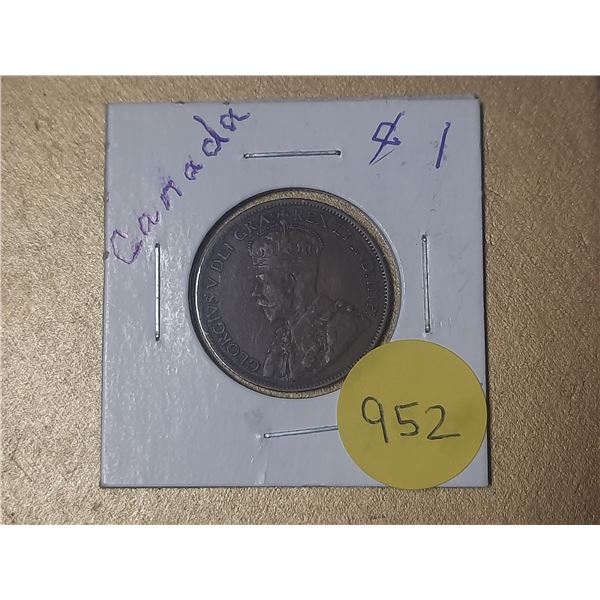 1918 Canadian Large Cents