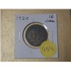 Image 1 : 1920 Canadian Large Cents