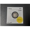 Image 1 : 1914 Canadian Silver Small Five Cents