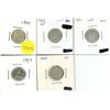 Image 1 : 1954-1958 Canadian Silver Ten Cents