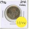 Image 1 : 1946 Canadian Silver Twenty Five Cents