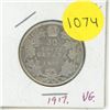 Image 1 : 1917 Canadian Silver Fifty Cents