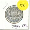 Image 1 : 1944 Canadian Silver Fifty Cents
